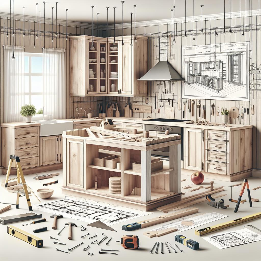 Comment Fabriquer Votre Propre Îlot de Cuisine : Guide DIY