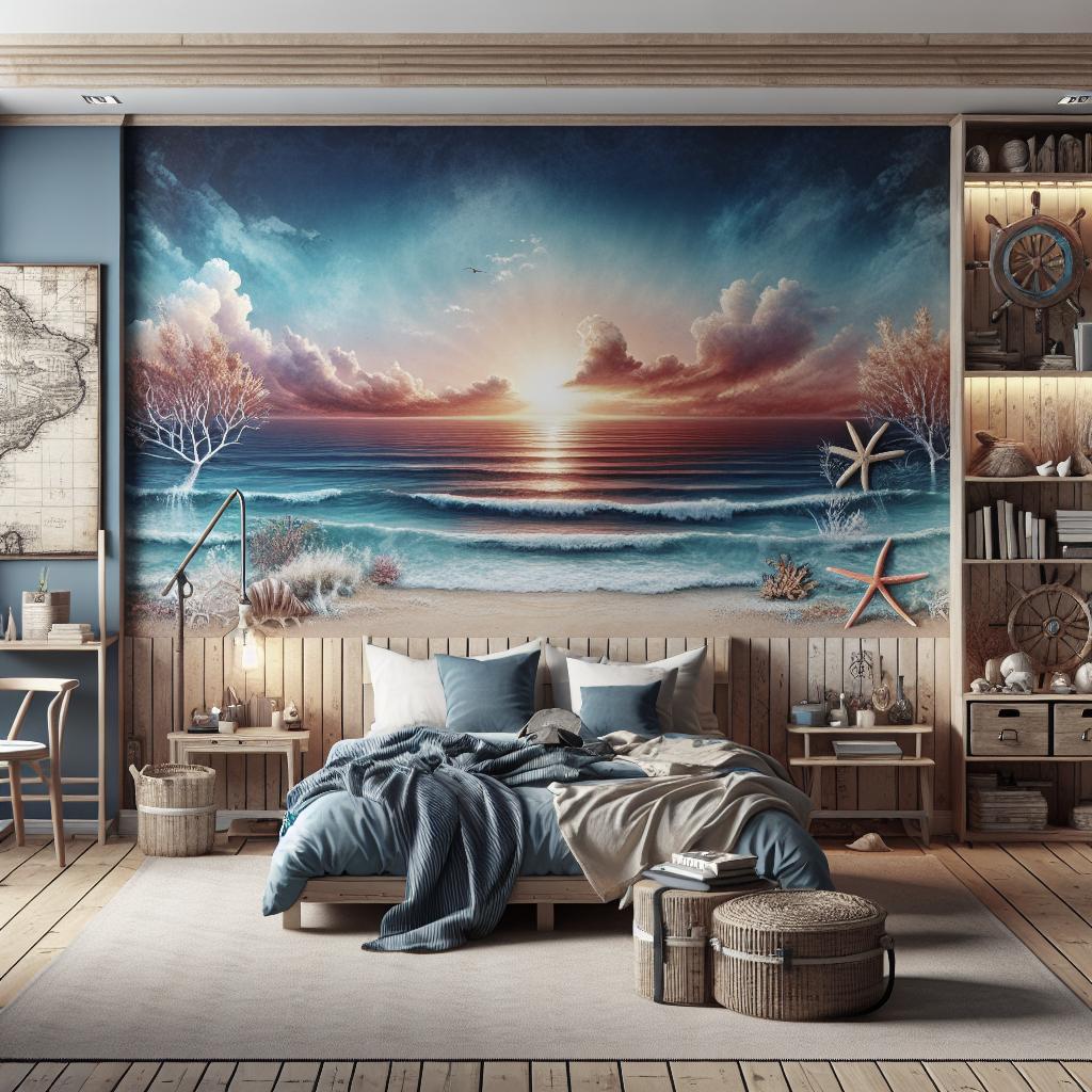 Transformez Votre Chambre en un Havre de Paix au Bord de la Plage