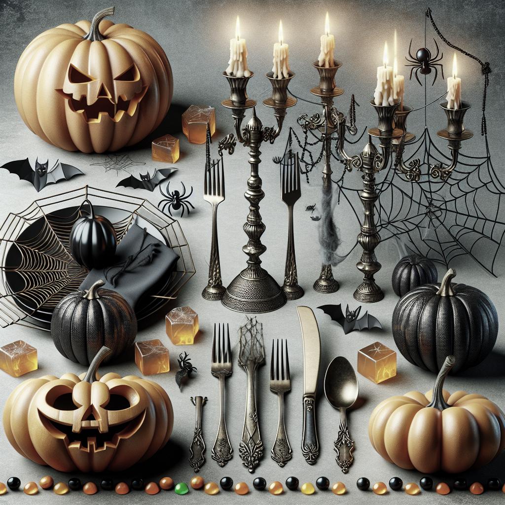 DIY : Idées de Décoration de Table pour Halloween