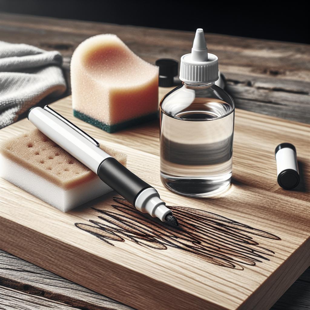 Astuce Maison : Enlever du Feutre sur le Bois Facilement